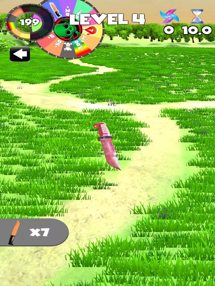 3D Knife Shoot Spin Of Fortune iPad  Screenshots