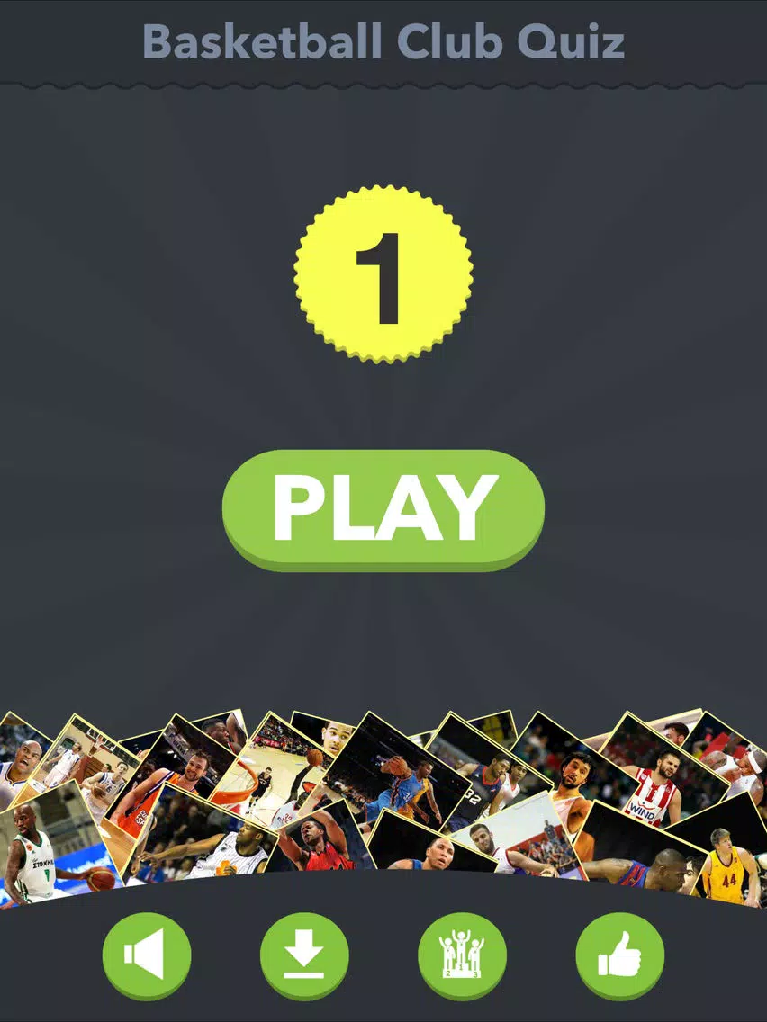 Basketball Club Quiz iPad Screenshots