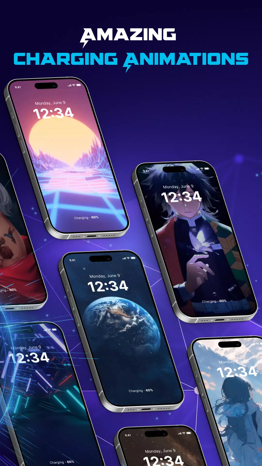 Fun Battery Charging Animation Screenshots
