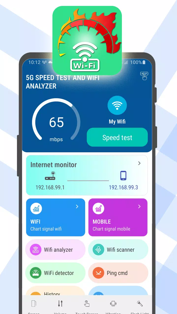 5G Speed Test & WiFi Analyzer应用截图
