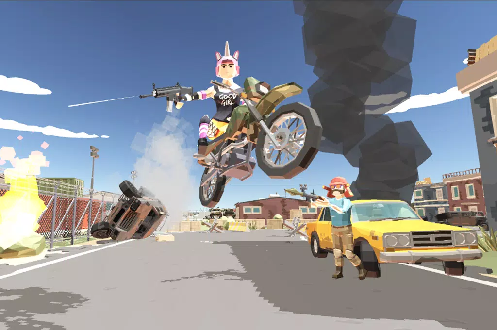 Free Fire squad battleground Shooting Screenshots
