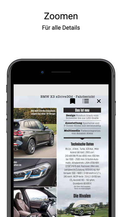 AUTO ZEITUNG ePaper Screenshots