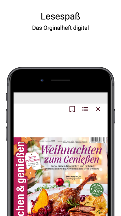 kochen & genießen ePaper Screenshots