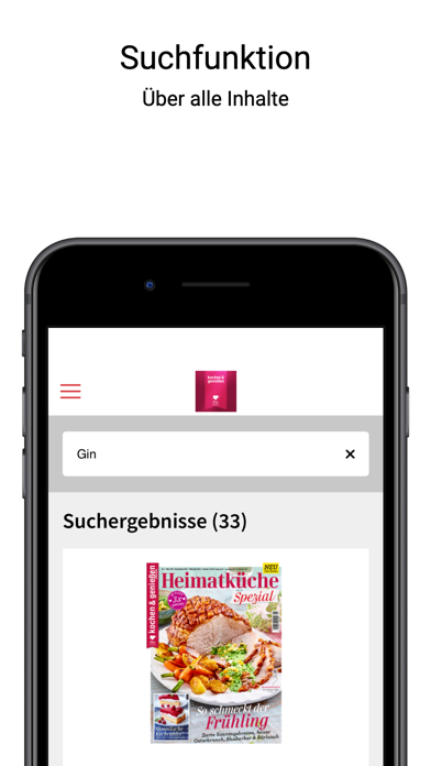 kochen & genießen ePaper Screenshots
