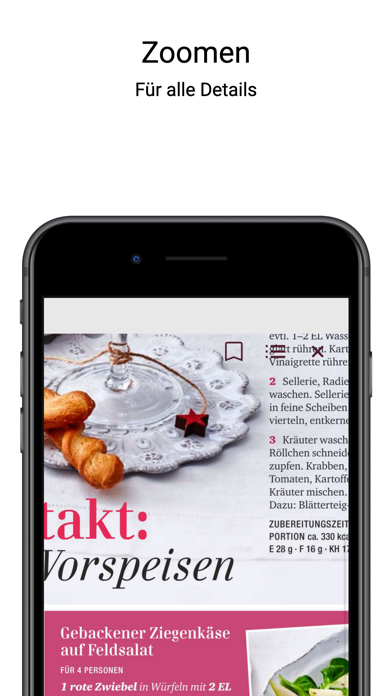 kochen & genießen ePaper Screenshots
