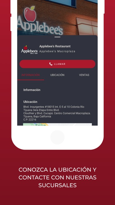 Applebee’s Rewards México स्क्रीनशॉट