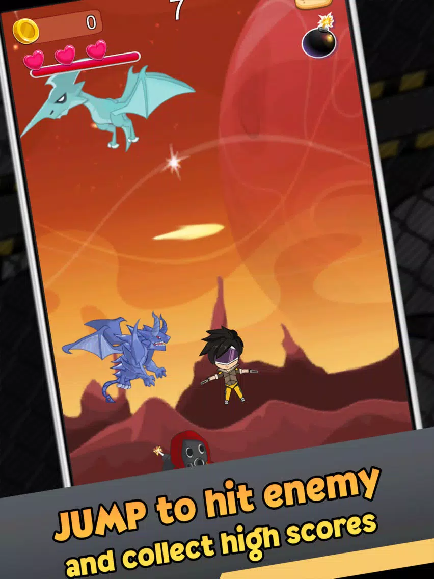 Captures d'écran de Robot Hero Jumping & Hitter Game Pro iPad 