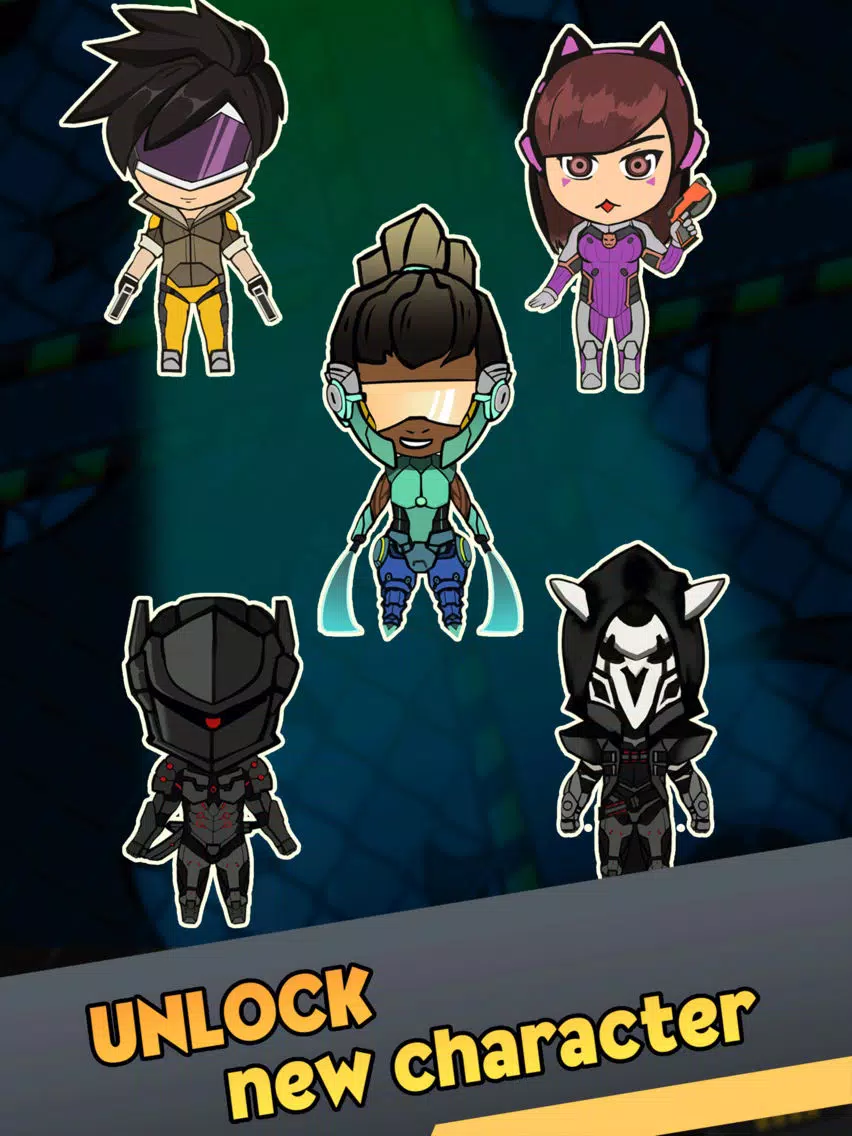 Captures d'écran de Robot Hero Jumping & Hitter Game Pro iPad 