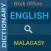 English : Malagasy Dictionary