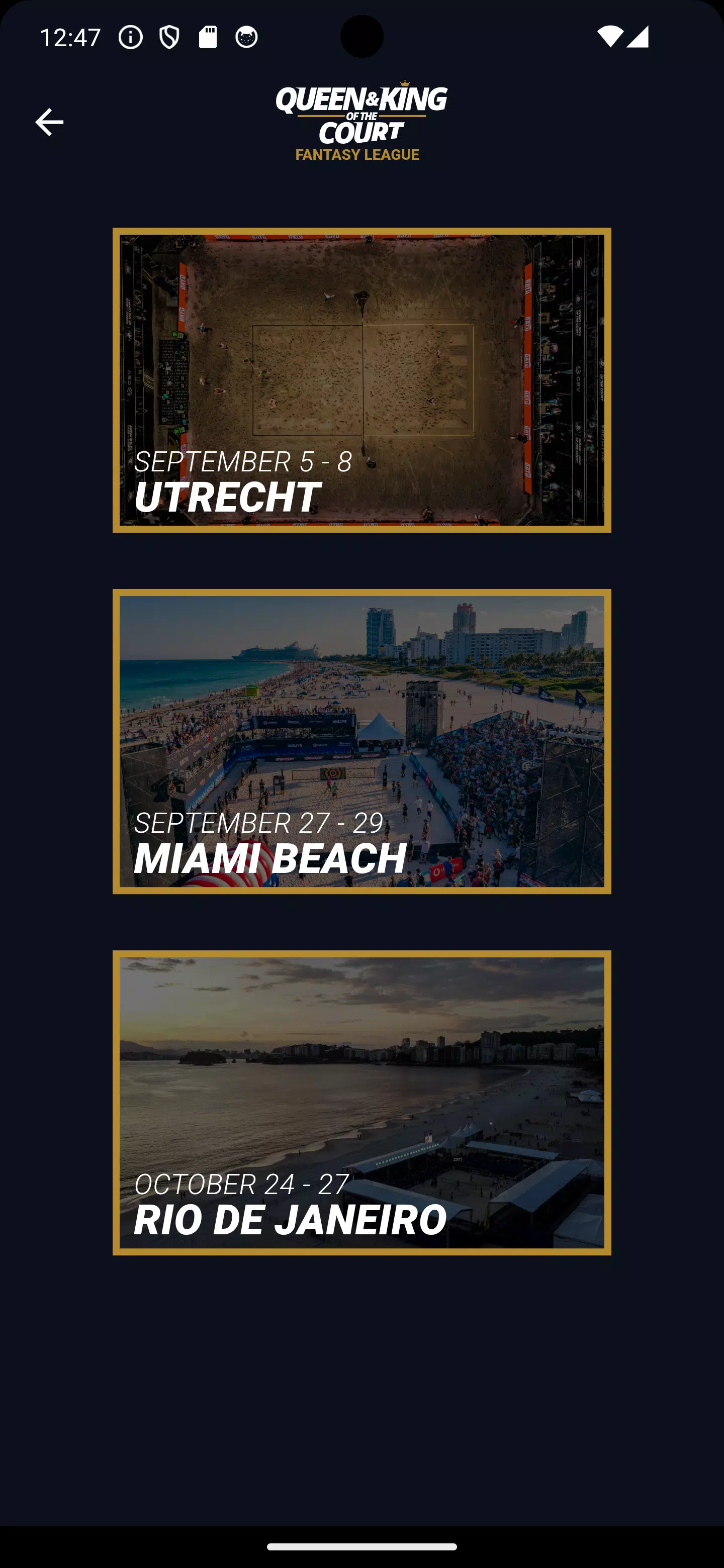 Beachvolleyball Fantasy Screenshots