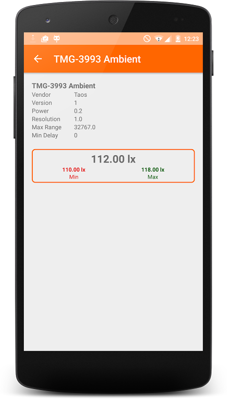 Sensor Tools स्क्रीनशॉट