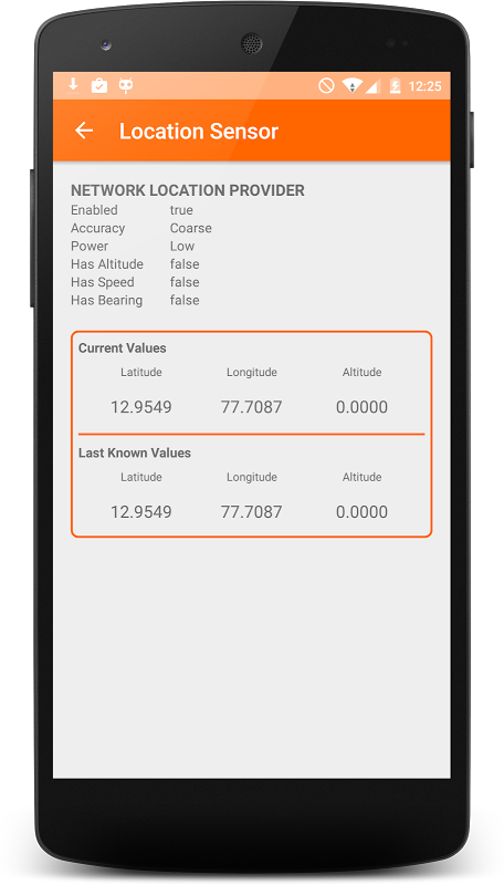 Sensor Tools स्क्रीनशॉट