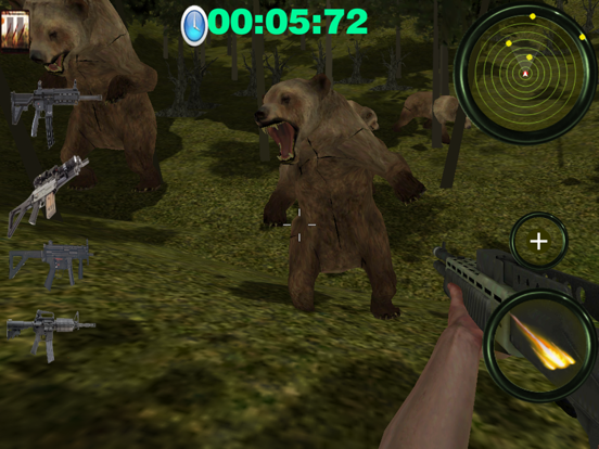 Bear Hunting Shooting Rampage HD iPad 应用截图