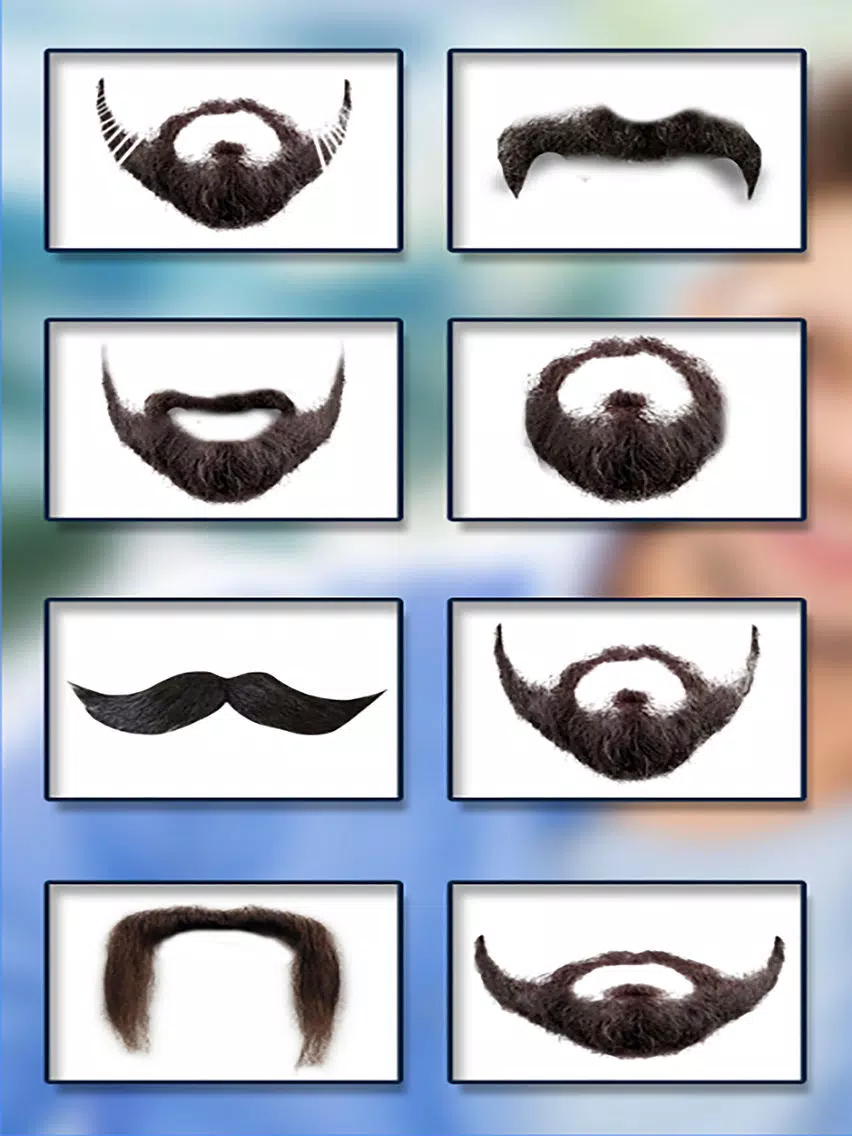 Beard Photo Booth & Mustache Camera HD Montage iPad Screenshots