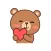Cute Bear Stickers - WASticker