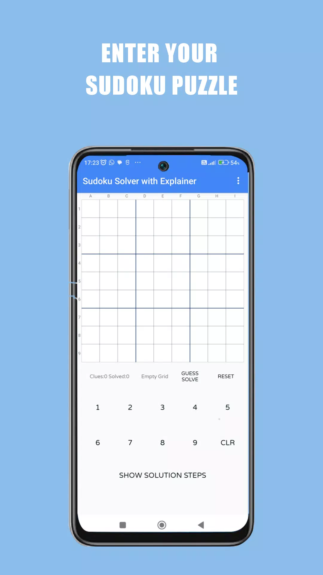 Sudoku Solver with Explainer應用截圖