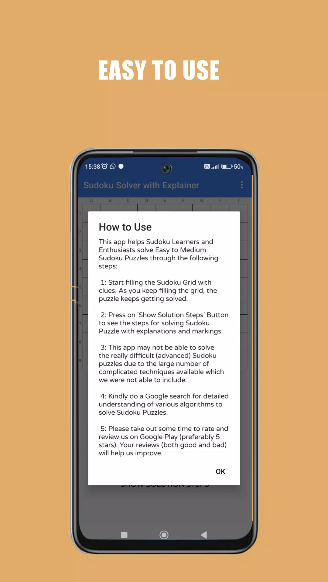 Sudoku Solver with Explainer應用截圖