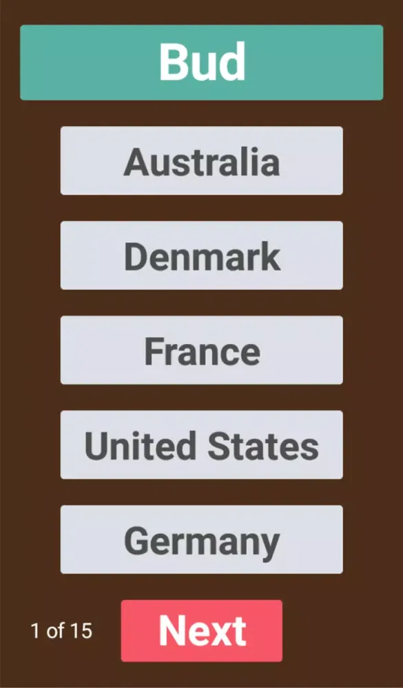 Beers in the world Screenshots