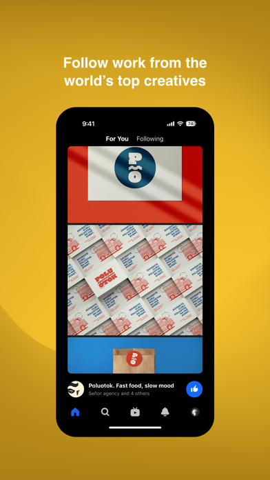 Behance – Creative Portfolios Screenshots