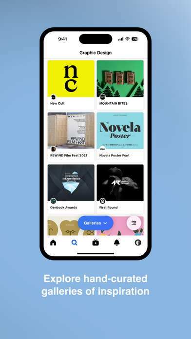 Behance – Creative Portfolios Screenshots