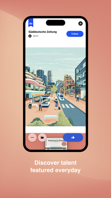Behance – Creative Portfolios Screenshots