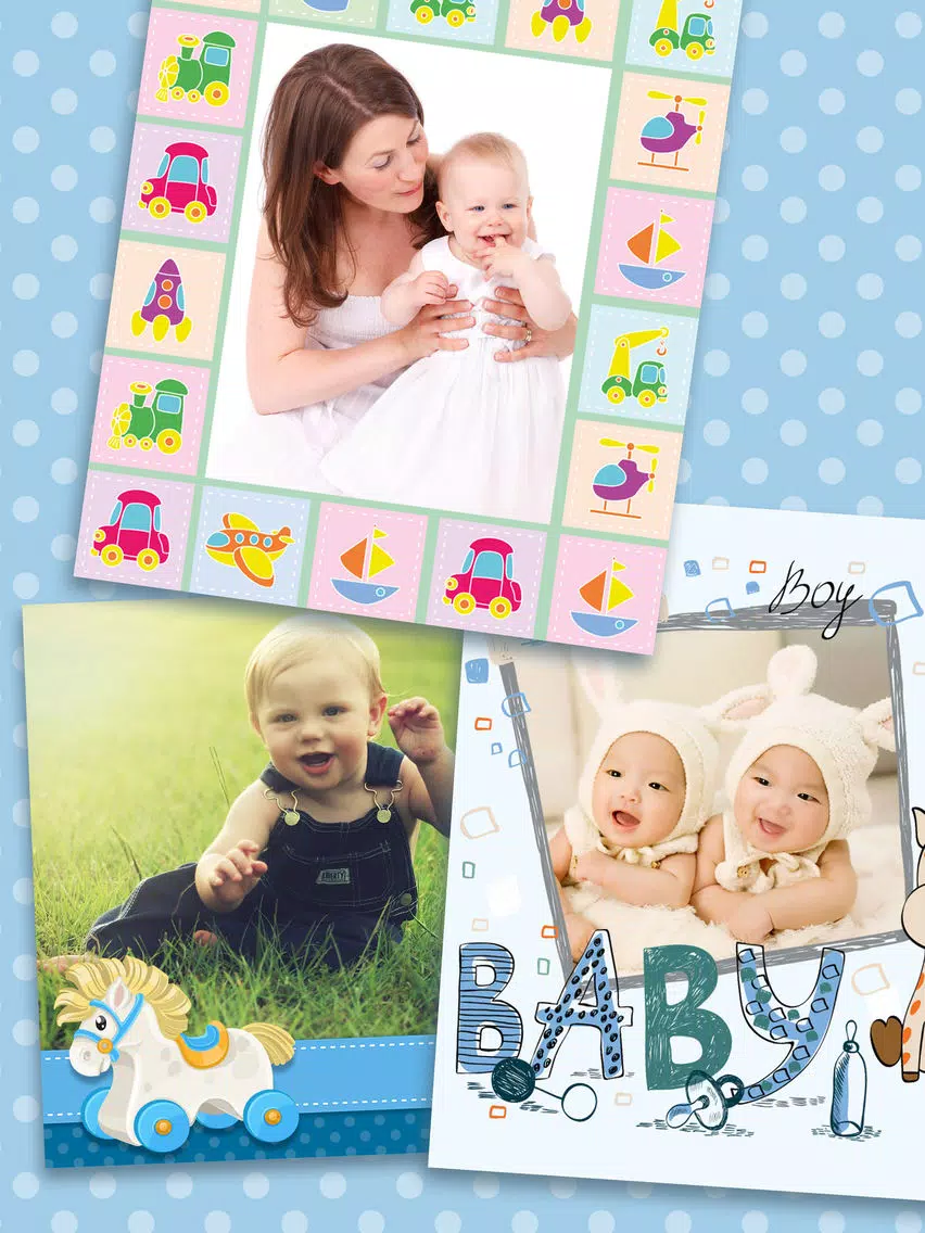 Photo frames for babies – Pro iPad Screenshots