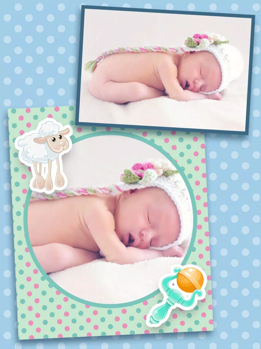 Photo frames for babies – Pro iPad Screenshots