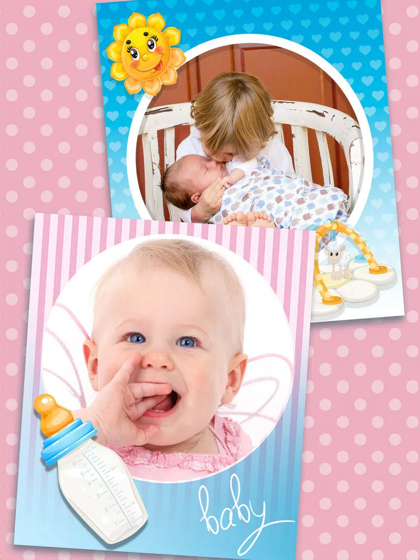 Photo frames for babies – Pro iPad Screenshots