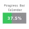 Progress Bar Calendar