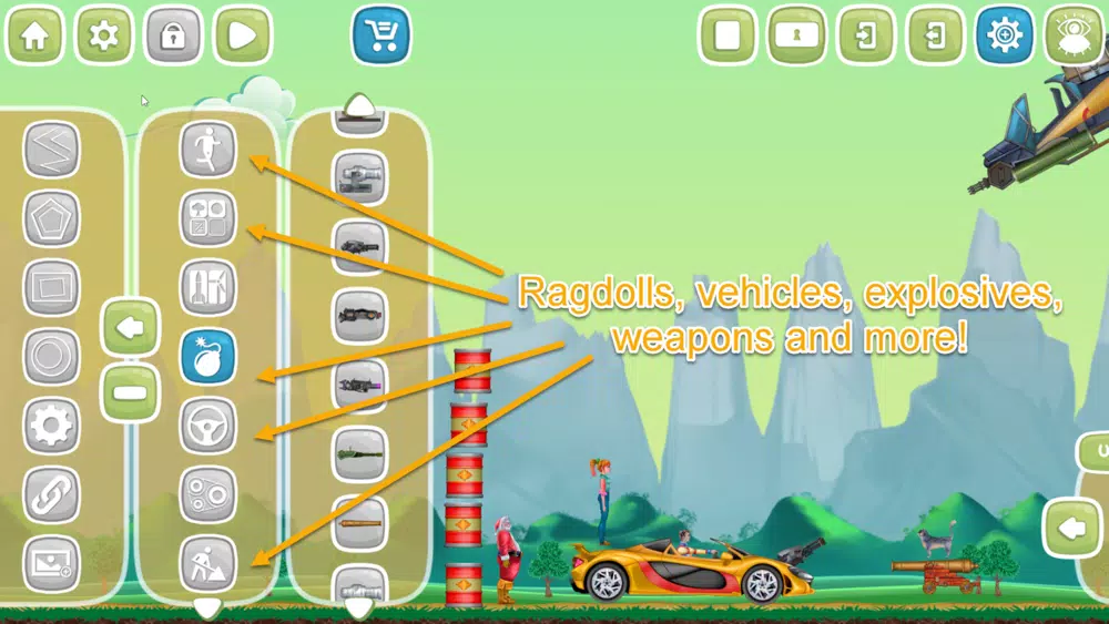 صور Ragdoll Physics Playground Pro