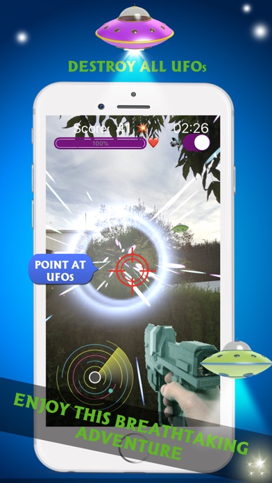 AR Invaders Attack Ekran Görüntüleri