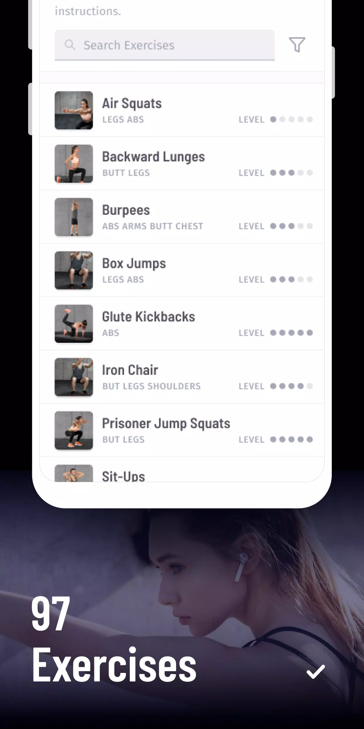 30 Day Fitness Screenshots