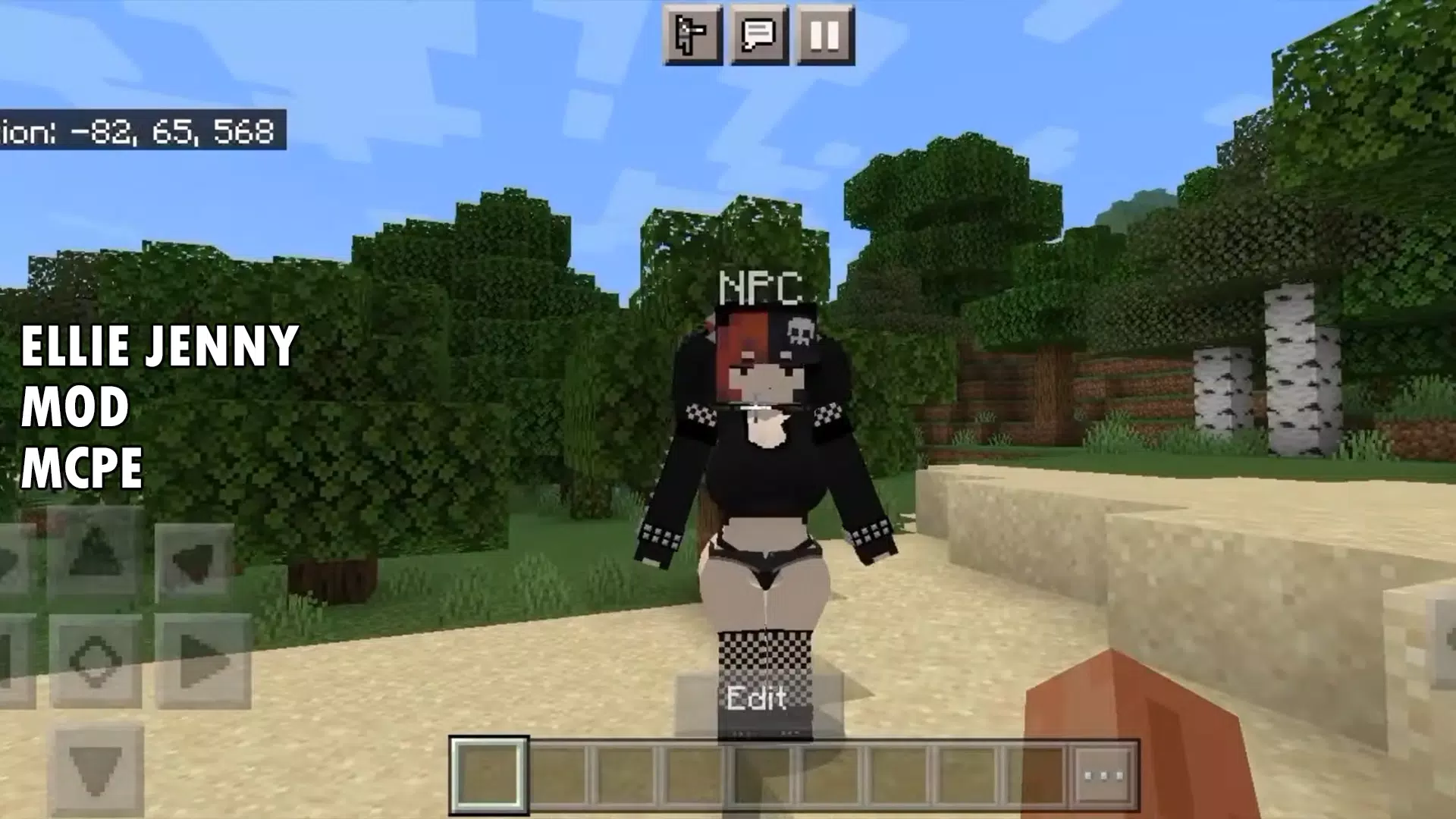 JENNY ELLIE Mod For Minecraft Screenshots