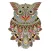 Owl Floral Coloring Book For Adult Relaxation Game