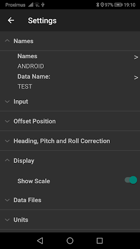 GPS Attitude Screenshots