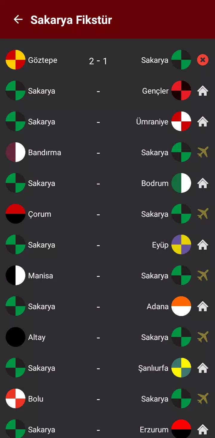 Türkiye 1.Lig Simülasyon 23/24 Screenshots