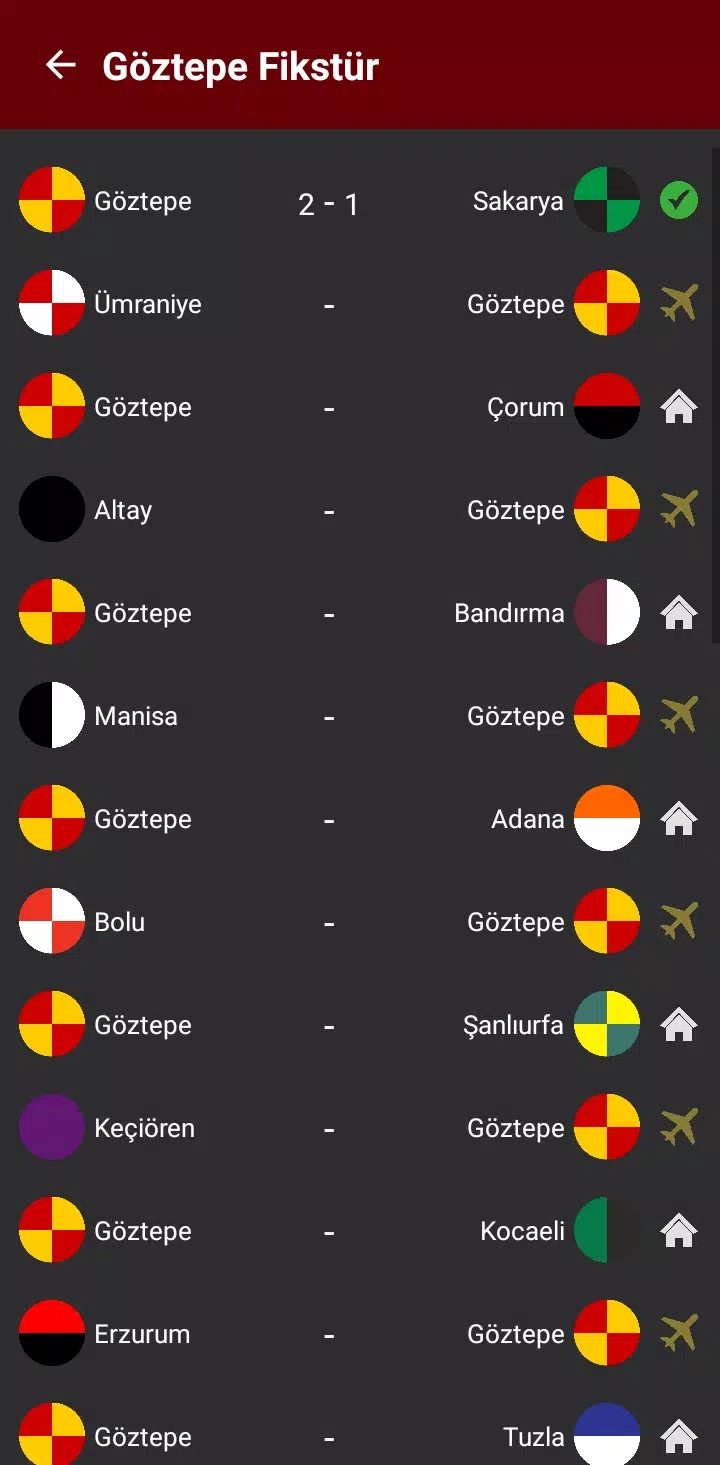 Türkiye 1.Lig Simülasyon 23/24 Screenshots