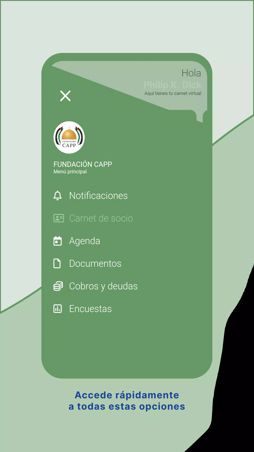 Capturas de tela do Fundación CAPP