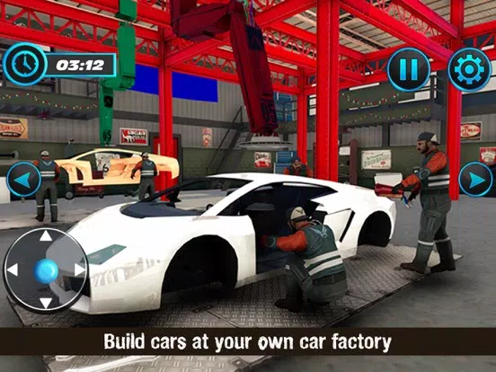 Capturas de tela do Car Factory 3D - Garage World iPad 