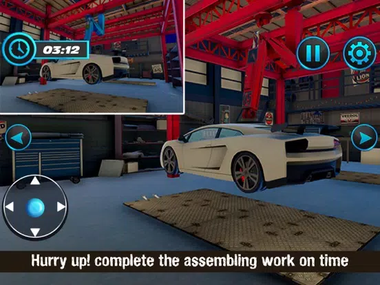 Capturas de tela do Car Factory 3D - Garage World iPad 