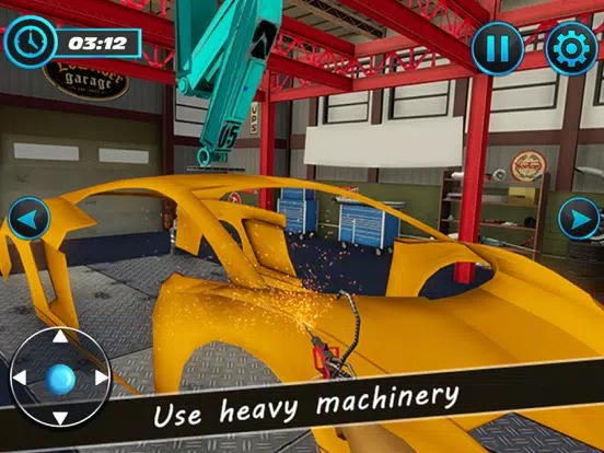 Capturas de tela do Car Factory 3D - Garage World iPad 