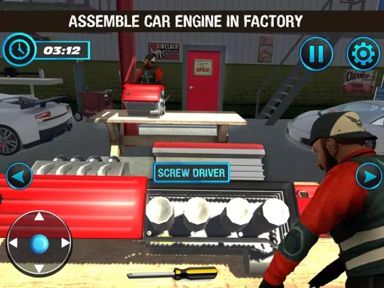 Capturas de tela do Car Factory 3D - Garage World iPad 