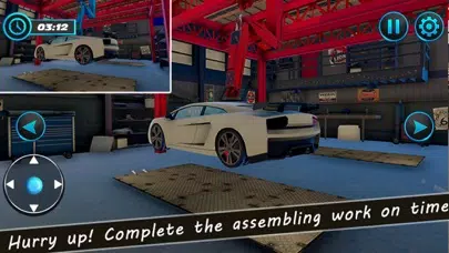 Capturas de tela do Car Factory 3D - Garage World