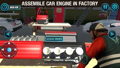 Capturas de tela do Car Factory 3D - Garage World