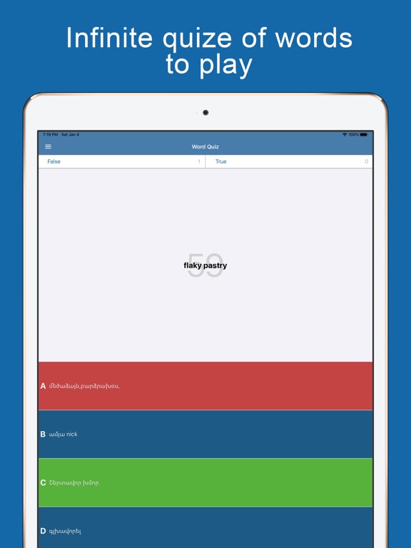 Armenian Dictionary Offline iPad Screenshots