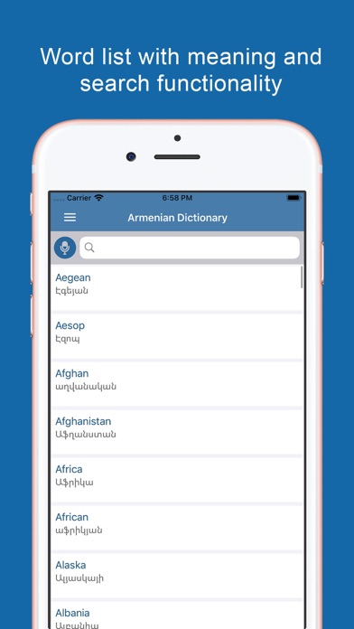 Armenian Dictionary Offline Screenshots
