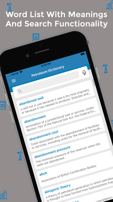 Petroleum Dictionary - Offline Screenshots