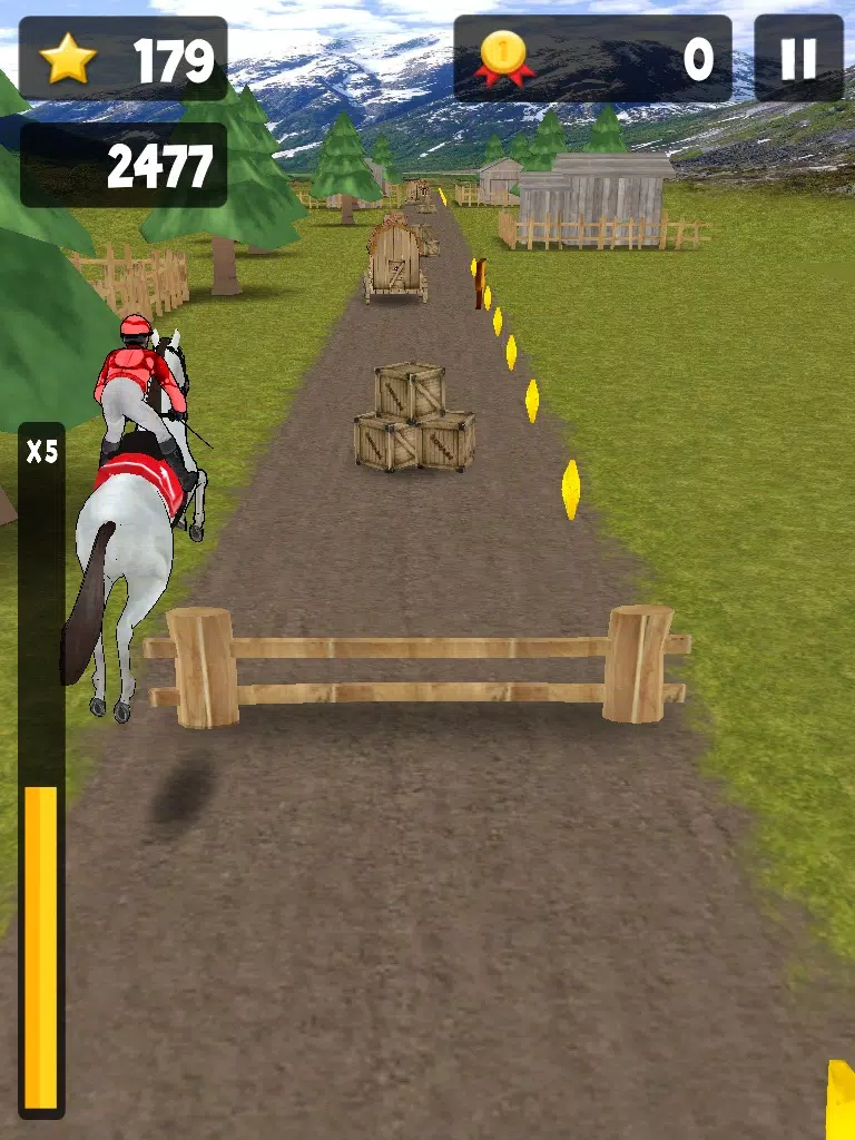 Crazy Horseback Riding Free iPad  স্ক্রিনশট