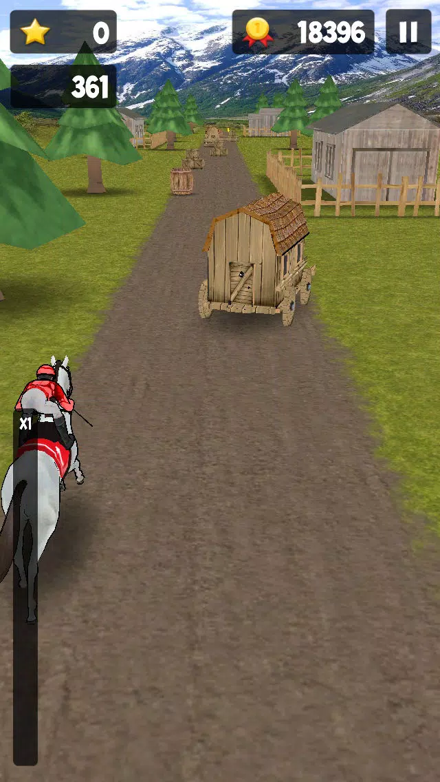Crazy Horseback Riding Free স্ক্রিনশট