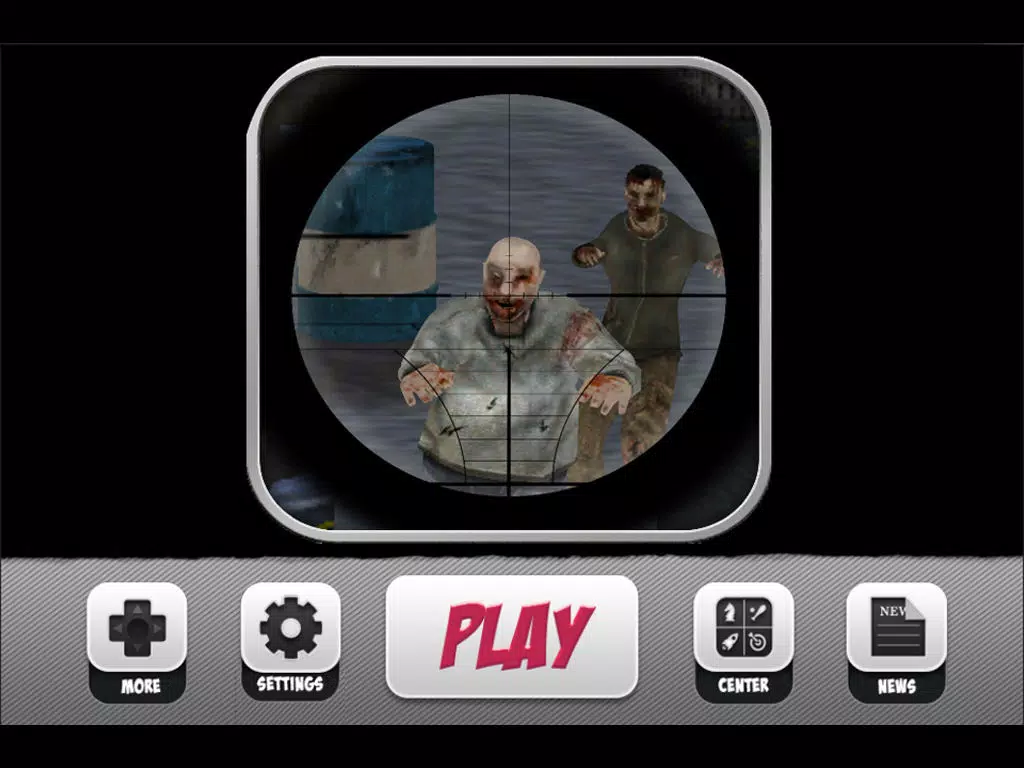 Zombie Sniper Killing Game iPad  سکرین شاٹس